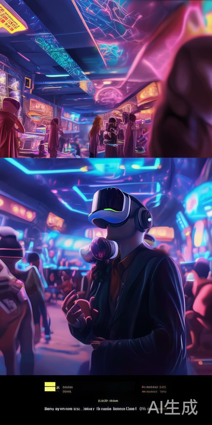 以某地区线上博彩平台为例，经过引入VR技术后，玩家